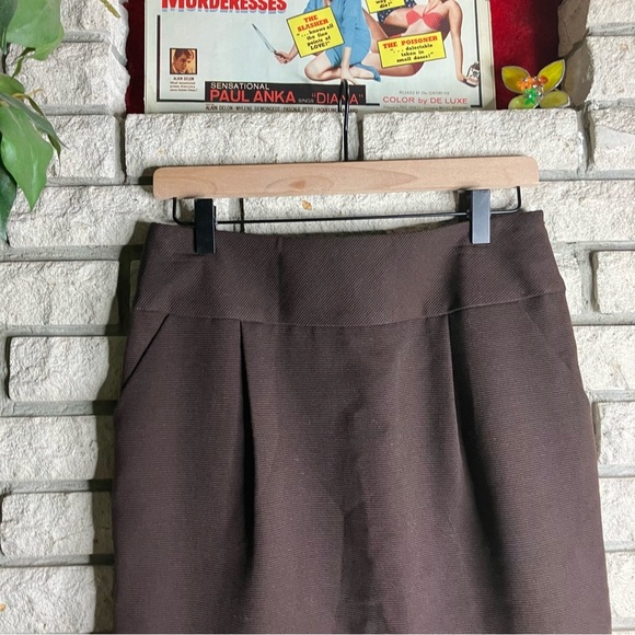 Escada 100% Wool Pencil Skirt - Picture 3 of 8